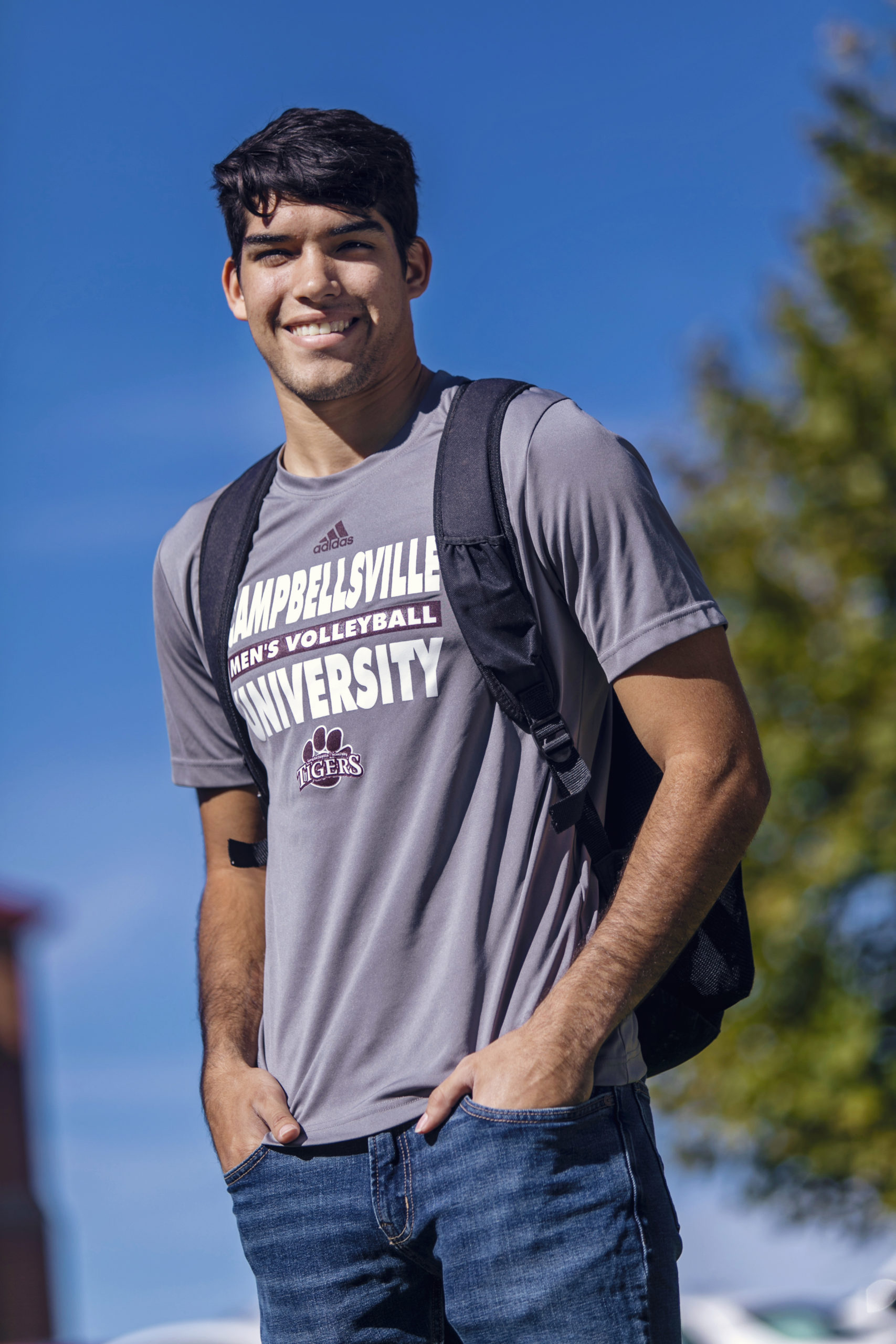 CU Windsor student on campus
